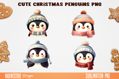 Christmas Watercolor Characters Clipart Bundle PNG Product Image 18