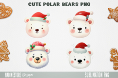 Christmas Watercolor Characters Clipart Bundle PNG Product Image 20