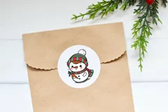 Cute baby snowman. SVG, PNG, EPS. Cut file. Product Image 3