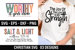Christian SVG Design - Salt &amp; Light Matthew 5 13 14 You Are Product Image 1