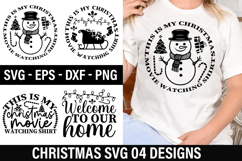 Christmas SVG Design - This is my christmas movie watching Product Image 1