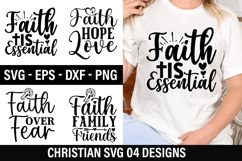 Christian Quotes SVG Design - Christian T-Shirt Design Product Image 1