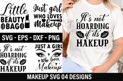 Makeup SVG Designs - Makeup T Shirt Design Product Image 1