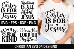 Christian Quotes SVG Design - Christian T-Shirt Design Product Image 1