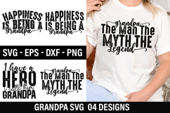 Grandpa SVG Design - I Have a Hero I Call Him Grandpa Product Image 1
