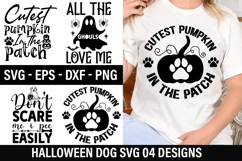 Halloween Dog SVG Design -Don&#039;t scare me i pee easily Product Image 1