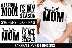 Baseball SVG Design - Baseball is My Favorite Season Product Image 1