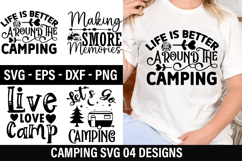 Camping Quotes SVG Design - Camping T-Shirt Design Product Image 1