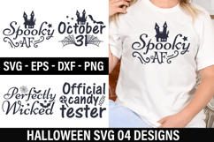 04 Halloween SVG Design - Halloween T-shirt Design Product Image 1