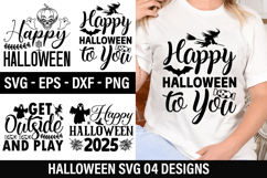 04 Halloween SVG Design - Halloween T-shirt Design Product Image 1