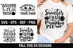 Fall Quotes SVG Design - Fall T-shirt Design Product Image 1