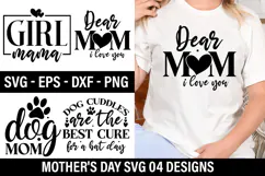 Mother's Day SVG Design - Mother's Day T-shirt Design Product Image 1