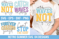 Retro Summer SVG Design - Forever Chasing Sunset Product Image 1
