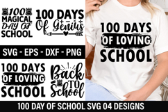 100 Days Of School SVG Design - High Quality File Product Image 1