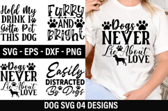 Dog Quotes SVG Design - Dog T-Shirt Design Product Image 1
