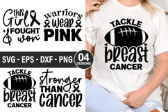 Breast Cancer SVG Design - Breast Cancer T-shirt Design Product Image 1