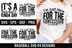 Baseball SVG Design - It's a Baseball Kinda Day Product Image 1
