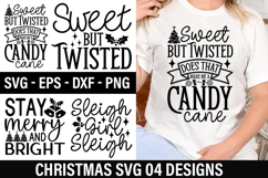 04 Christmas SVG Design - Christmas T-shirt Design Product Image 1