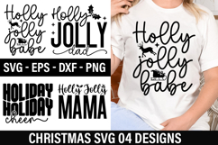 04 Christmas SVG Design - Christmas T-shirt Design Product Image 1