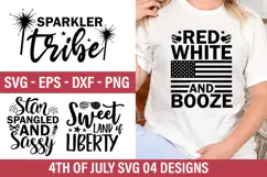 4th Of July SVG Design - 4th Of July T-shirt Design Product Image 1