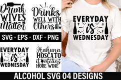 Alcohol SVG Design - Alcohol T-shirt Design Product Image 1