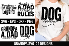 Grandpa SVG Design - Grandpa the Man the Myth the Legend Product Image 1