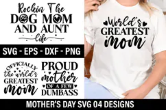 Mother's Day SVG Design - Mother's Day T-shirt Design Product Image 1