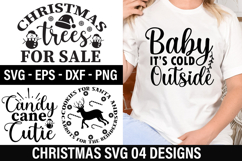 Christmas SVG Design - Baby It&#039;s Cold Outside &amp; More Product Image 1