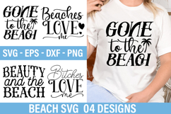 Beach SVG Design - Gone to the Beach Product Image 1