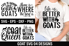 Goat SVG Design - Life is better with goats Product Image 1