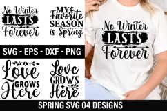 Spring Quotes SVG Design - Spring T-Shirt Design Product Image 1