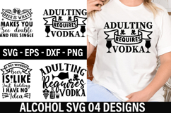 Alcohol SVG Design - Alcohol T-shirt Design Product Image 1