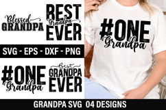 Grandpa SVG Design - Blessed Grandpa Product Image 1