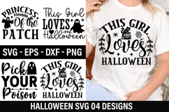 04 Halloween SVG Design - Halloween T-shirt Design Product Image 1