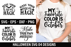 04 Halloween SVG Design - Halloween T-shirt Design Product Image 1