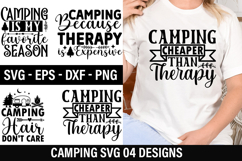 Camping SVG Design - Camping T-Shirt Design Product Image 1