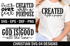 Christian SVG Design - Cheated with a purpose Product Image 1