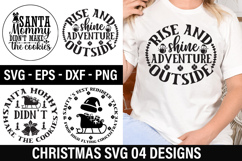 Christmas SVG Design - Santa s best reindeer tack &amp; food hig Product Image 1