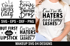 Makeup SVG Designs - Makeup T Shirt Design Product Image 1