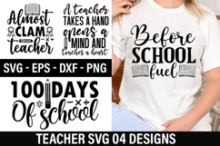 Teacher SVG Design - Teacher T-shirt Design Product Image 1