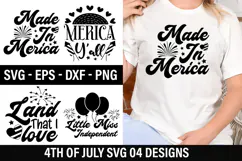 4th Of July Quotes Design - 4th Of July T-shirt Design Product Image 1