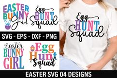 Easter SVG Design - Easter Bunny Girl Product Image 1