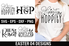 Easter SVG Design - Hippity hoppity Product Image 1