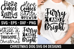 Christmas Dog SVG Design - Funny Pet Quotes Design Product Image 1