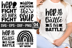 Breast Cancer SVG Design - Breast Cancer T-shirt Design Product Image 1