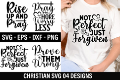 Christian Quotes SVG Design - Christian T-Shirt Design Product Image 1