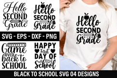 Back to School SVG Design - Back to School T-shirt Design Product Image 1