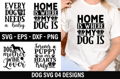 Dog Quotes SVG Design - Dog T-shirt Design Product Image 1