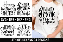4th Of July Quotes Design - 4th Of July T-shirt Design Product Image 1
