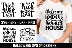 04 Halloween SVG Design - Halloween T-shirt Design Product Image 1